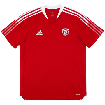 2020-21 Manchester United adidas Training Shirt - 10/10 - (L)