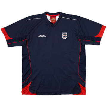 2006-07 England Umbro Training Shirt - 9/10 - (XL)