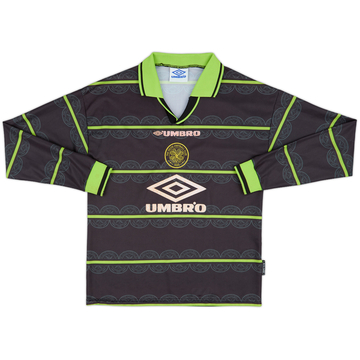 1998-99 Celtic Away L/S Shirt - 5/10 - (M)