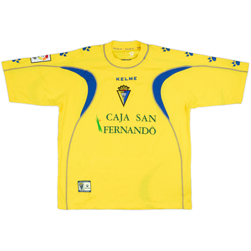 2005-06 Cadiz Home Shirt - 6/10 - (L)