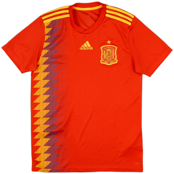 2018-19 Spain Home Shirt - 8/10 - (S)