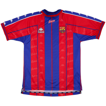 1997-98 Barcelona Home Shirt - 8/10 - (L)
