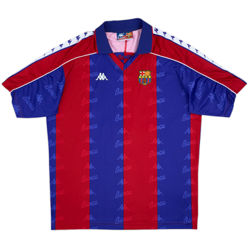 1992-95 Barcelona Home Shirt #10 - 8/10 - (XL)