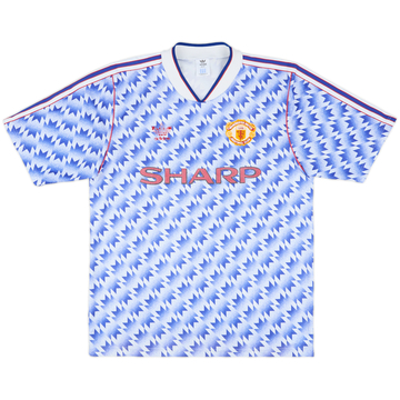 1990-92 Manchester United Away Shirt - 5/10 - (M)