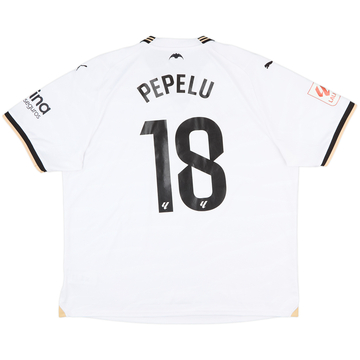 2023-24 Valencia Home Shirt Pepelu #18 - 8/10 - (XXL)