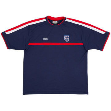 2000-02 England Umbro Training Shirt - 9/10 - (XXL)