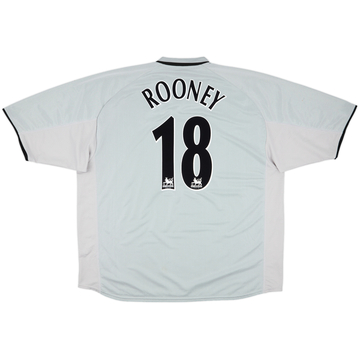 2001-02 Everton Away Shirt Rooney #18 - 9/10 - (XXL)