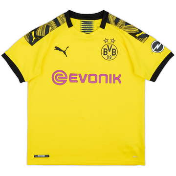2019-20 Borussia Dortmund Home Shirt - 9/10 - (L.Boys)