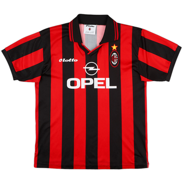 1997-98 AC Milan Home Shirt - 6/10 - (S.Boys)