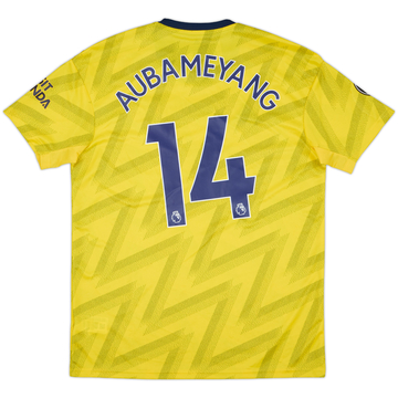 2019-20 Arsenal Away Shirt Aubameyang #14 (L)