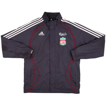2006-07 Liverpool adidas Hooded Rain Jacket - 7/10 - (S)