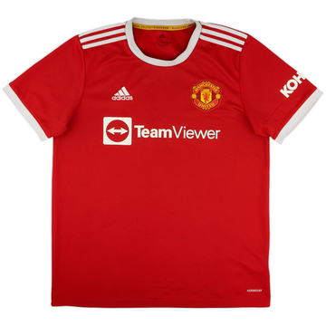 2021-22 Manchester United Home Shirt - 5/10 - (L)