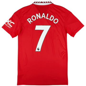 2022-23 Manchester United Home Shirt Ronaldo #7 - 10/10 - (XS)
