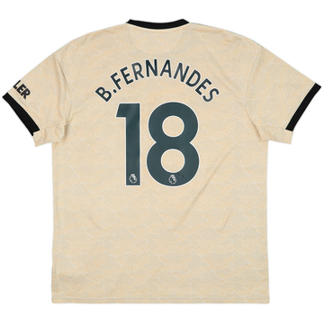 2019-20 Manchester United Away Shirt B.Fernandes #18 - 5/10 - (XL)