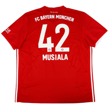 2020-21 Bayern Munich Home Shirt Musiala #42 - 10/10 - (XXL)