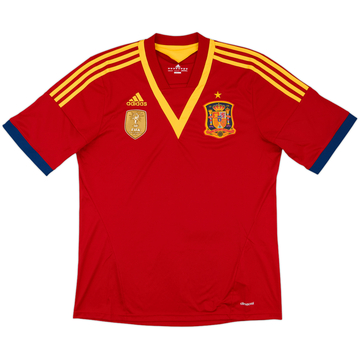2011-12 Spain Home Shirt - 10/10 - (L)