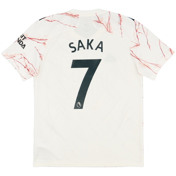 2020-21 Arsenal Away Shirt Saka #7 - 10/10 - (M)