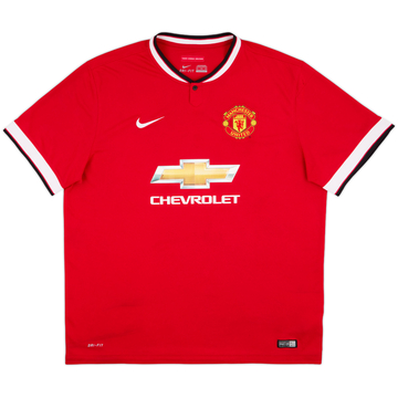 2014-15 Manchester United Home Shirt - 5/10 - (XXL)