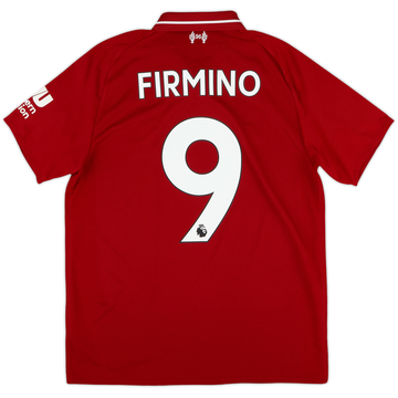 2018-19 Liverpool Home Shirt Firmino #9 - 5/10 - (S)
