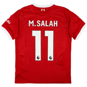 2023-24 Liverpool Home Shirt Salah #11 - 7/10 - (S)