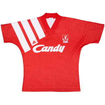 1991-92 Liverpool Home Shirt - 8/10 - (L)