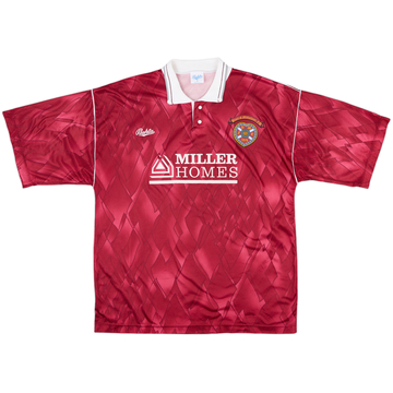 1990-91 Hearts Home Shirt - 9/10 - (L)