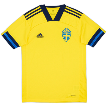 2020-21 Sweden Home Shirt - 10/10 - (S)