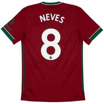2020-21 Wolves Third Shirt Neves #8 - 9/10 - (S)