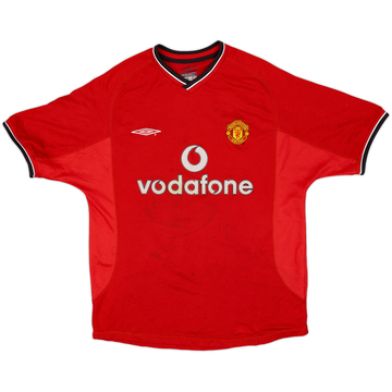 2000-02 Manchester United Home Shirt - 4/10 - (M)