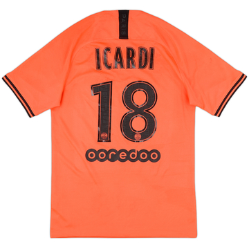2019-20 Paris Saint-Germain Away Shirt Icardi #18 - 7/10 - (S)