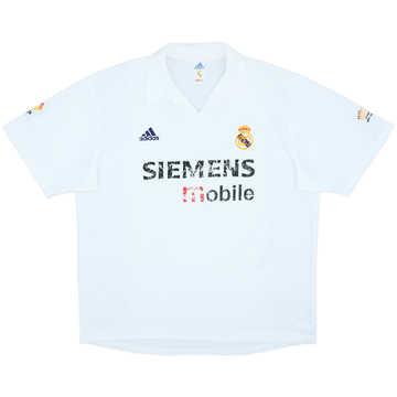 2002-03 Real Madrid Centenary Home Shirt - 5/10 - (XL)