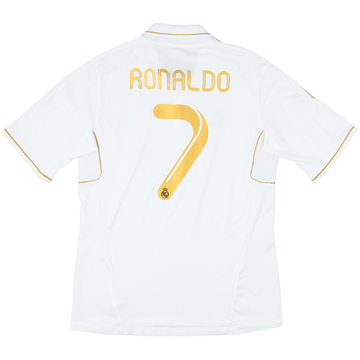 2011-12 Real Madrid Home Shirt Ronaldo #7 - 6/10 - (L)