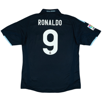 2009-10 Real Madrid Away Shirt Ronaldo #9 - 7/10 - (XL)