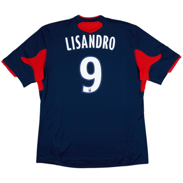 2010-11 Lyon Third Shirt Lisandro #9 - 9/10 - (XL)