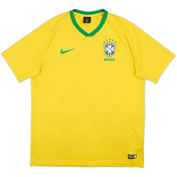 2018-19 Brazil Basic Home Shirt - 5/10 - (L)