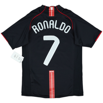 2007-08 Manchester United Away Shirt Ronaldo #7 (S)