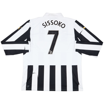 2012-13 Newcastle Home L/S Shirt Sissoko #7 - 8/10 - (XXL)