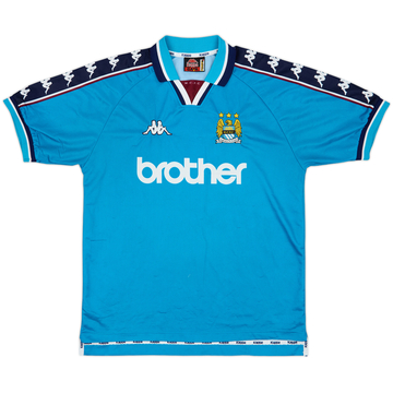 1997-99 Manchester City Home Shirt - 5/10 - (L)