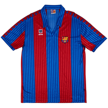 1989-92 Barcelona Home Shirt - 8/10 - (XXL)