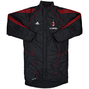 2005-06 AC Milan adidas Padded Bench Coat - 7/10 - (L)