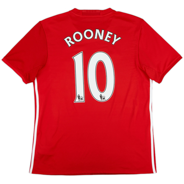2016-17 Manchester United Home Shirt Rooney #10 - 7/10 - (L)