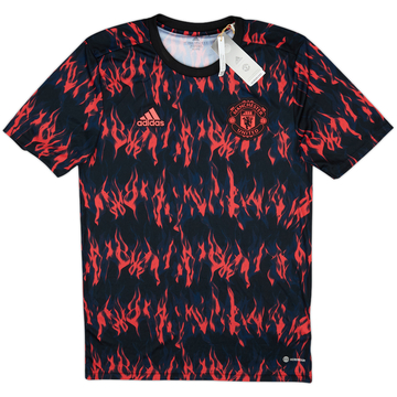 2021-22 Manchester United adidas Training Shirt (S)