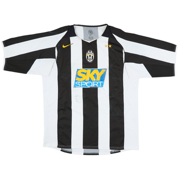 2004-05 Juventus Home Shirt - 4/10 - (L)