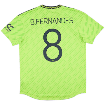 2022-23 Manchester United Authentic Third Shirt B.Fernandes #8 - 5/10 - (L)