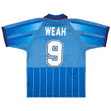 1995-96 AC Milan Fourth Shirt Weah #9 - 9/10 - (M)