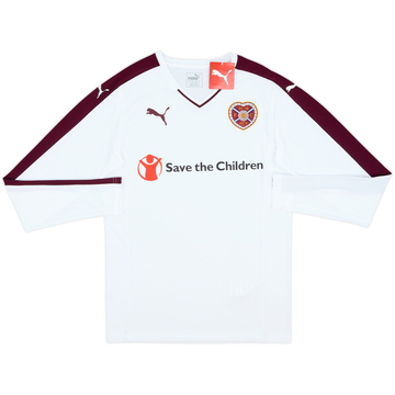 2015-16 Hearts Away L/S Shirt (S)