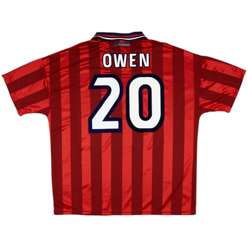 1997-99 England Away Shirt Owen #20 - 9/10 - (XXL)