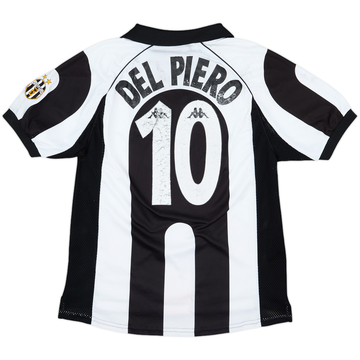1997-98 Juventus Centenary Home Shirt Del Piero #10 - 5/10 - (M)