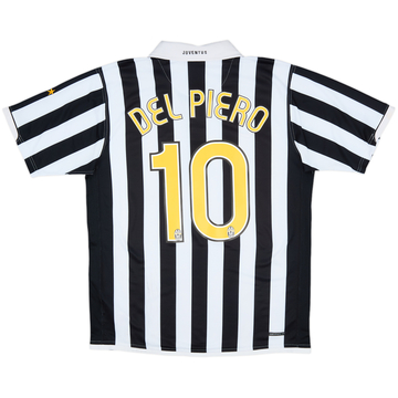 2006-07 Juventus Home Shirt Del Piero #10 - 5/10 - (L)