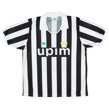 1991-92 Juventus Basic Home Shirt - 9/10 - (L)